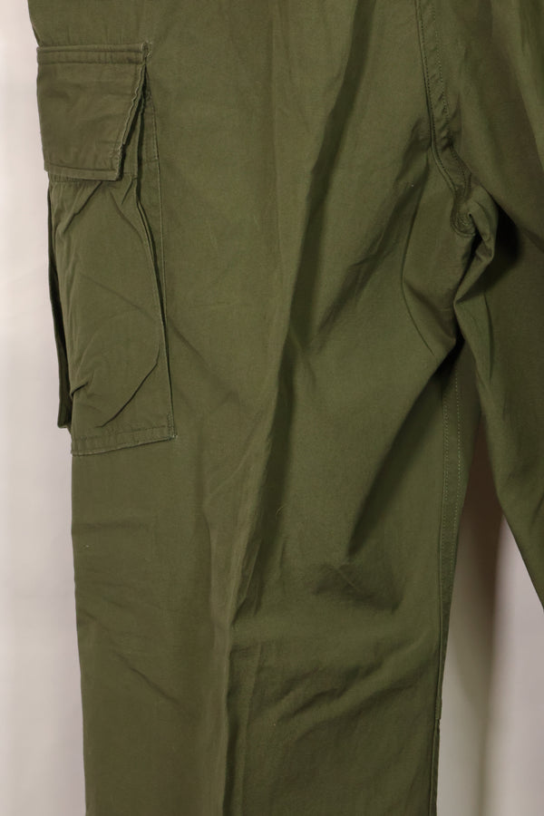 1967年契約 3rd Model ノンリップストップ ジャングルファティーグ パンツ L-L ほぼ未使用品