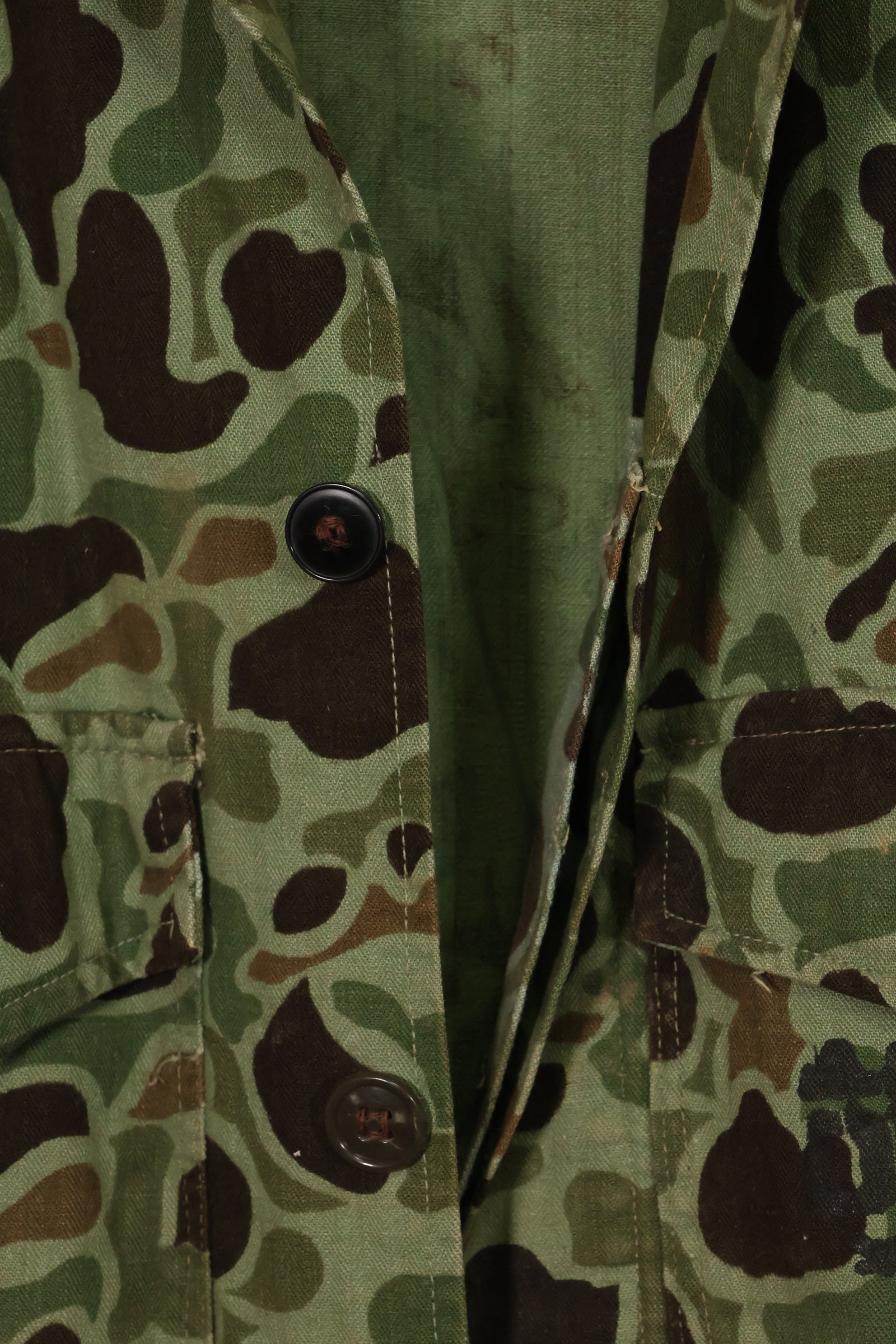 1960年代 韓国軍 フロッグスキン迷彩 戦闘服 A