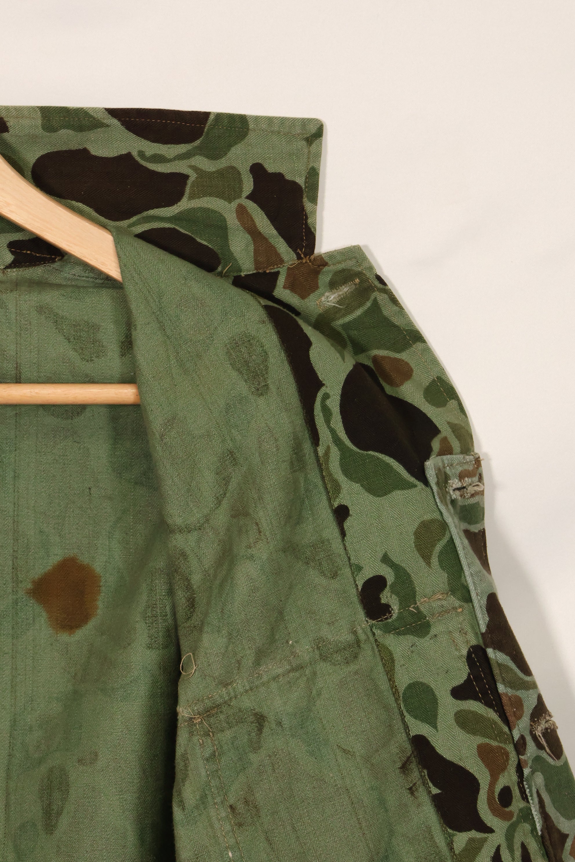 1960年代 韓国軍 フロッグスキン迷彩 戦闘服 A