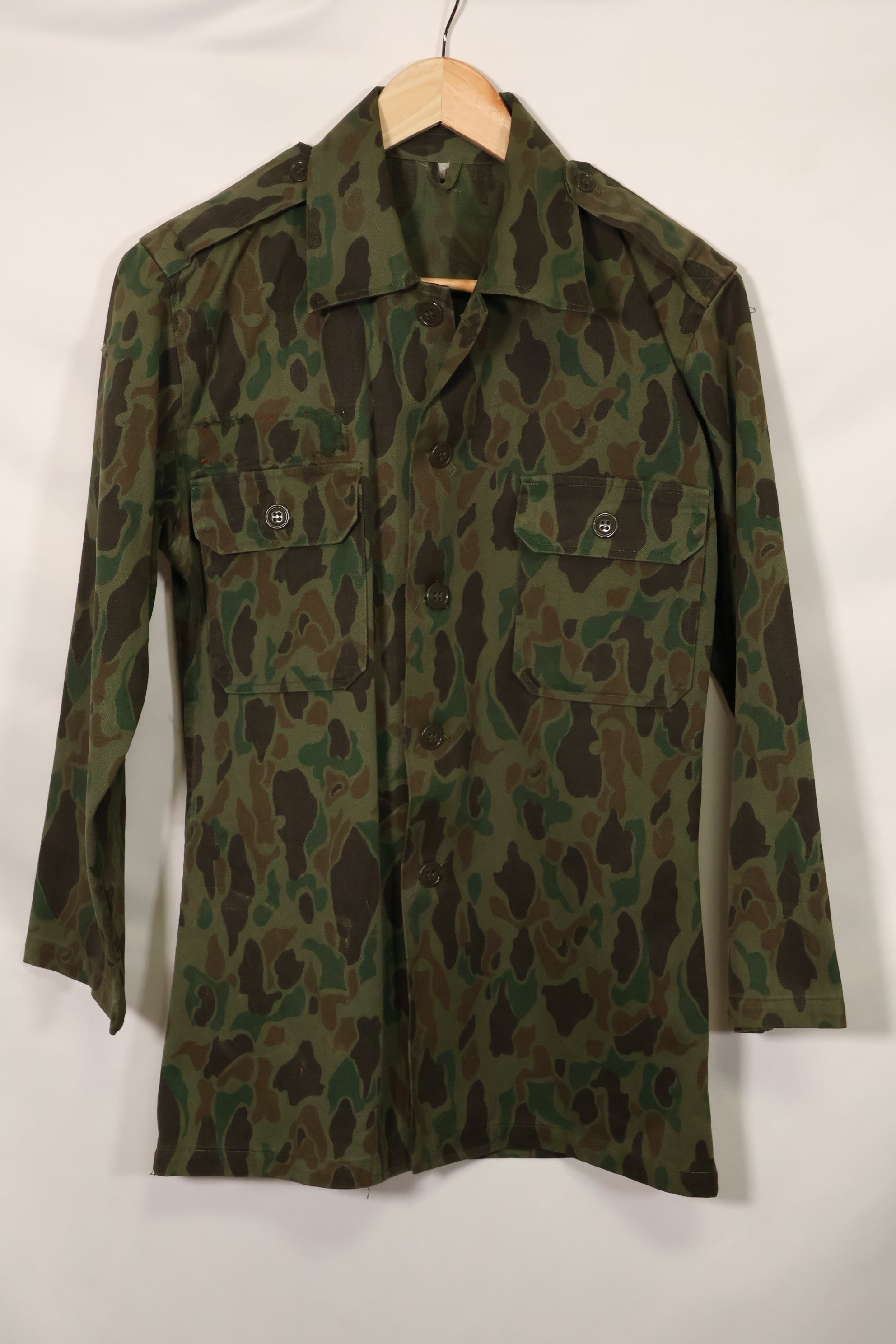 1960年代 韓国軍 フロッグスキン迷彩 戦闘服 B