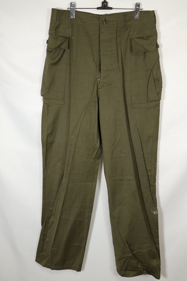 1950年代 アメリカ陸軍 HBT ユーティリティパンツ ほぼ未使用品 B