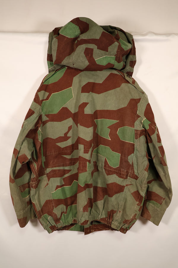 実物 1950年代 西ドイツ 空挺ジャケット スプリンターパターン ジッパー故障あり 中古品