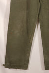 実物 1940年代 WWII アメリカ製 イギリス軍 HBT ジャングルトラウザーズ 中古品