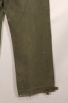 実物 1940年代 WWII アメリカ製 イギリス軍 HBT ジャングルトラウザーズ 中古品
