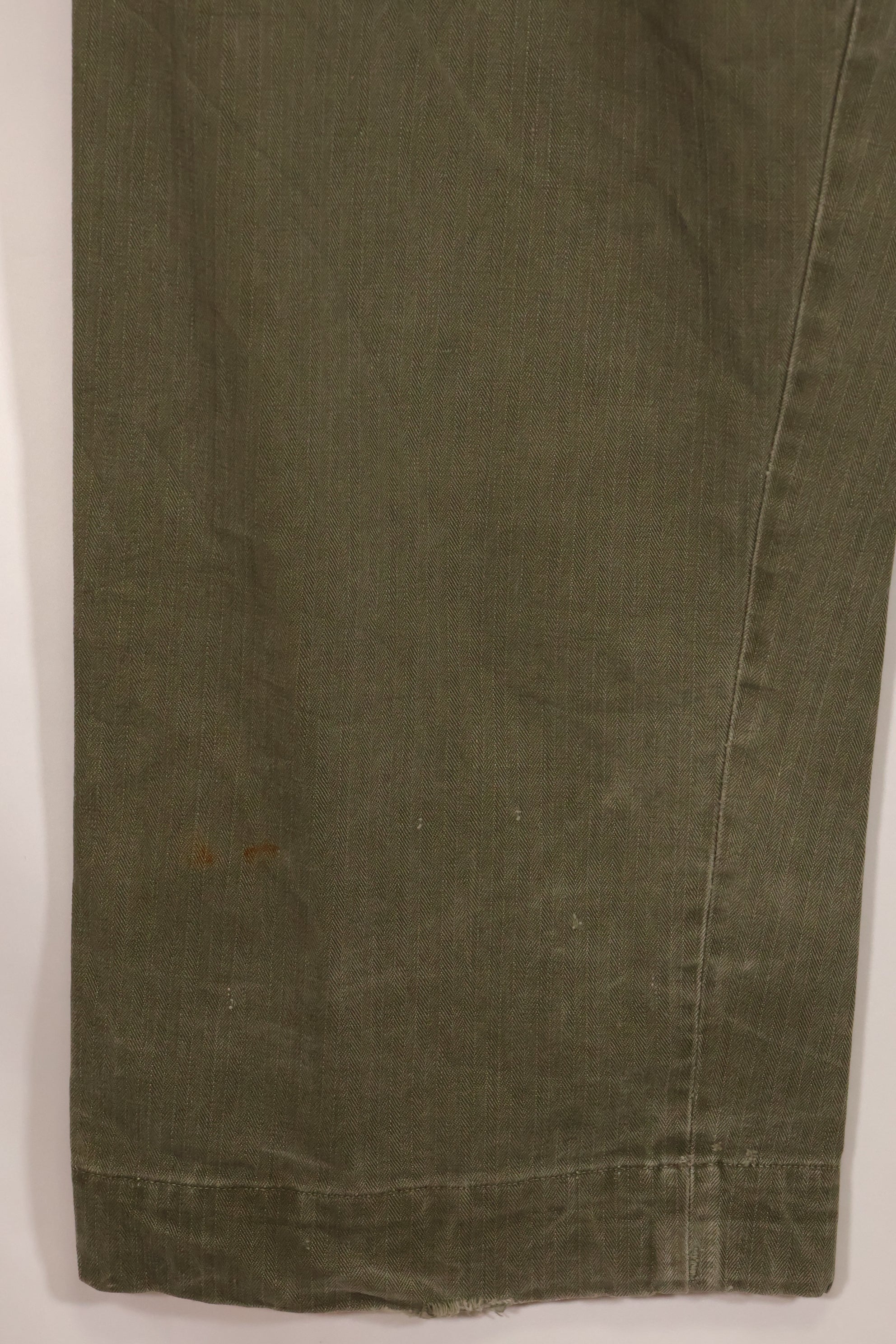 実物 1940年代 WWII アメリカ製 イギリス軍 HBT ジャングルトラウザーズ 中古品