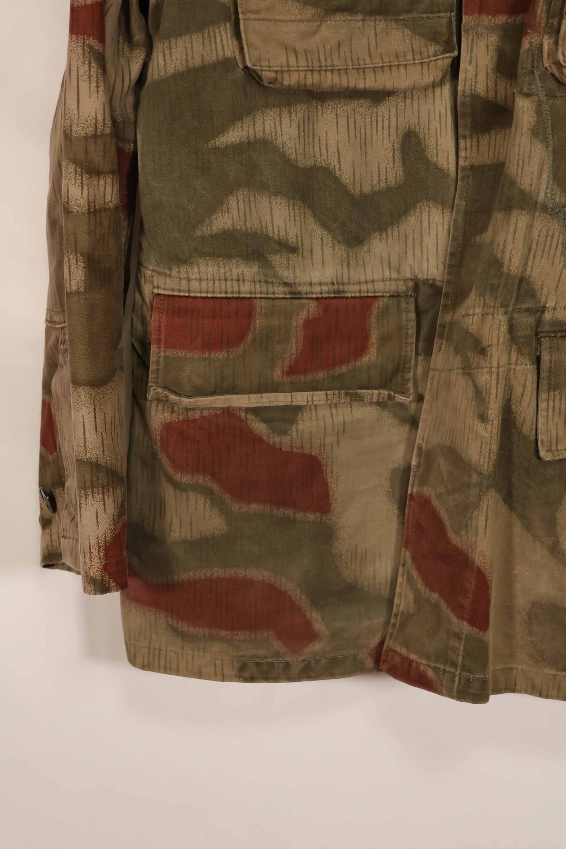 実物 1970年代 西ドイツ軍 国境警備隊 BGS ウォーター迷彩 ジャケット 中古品