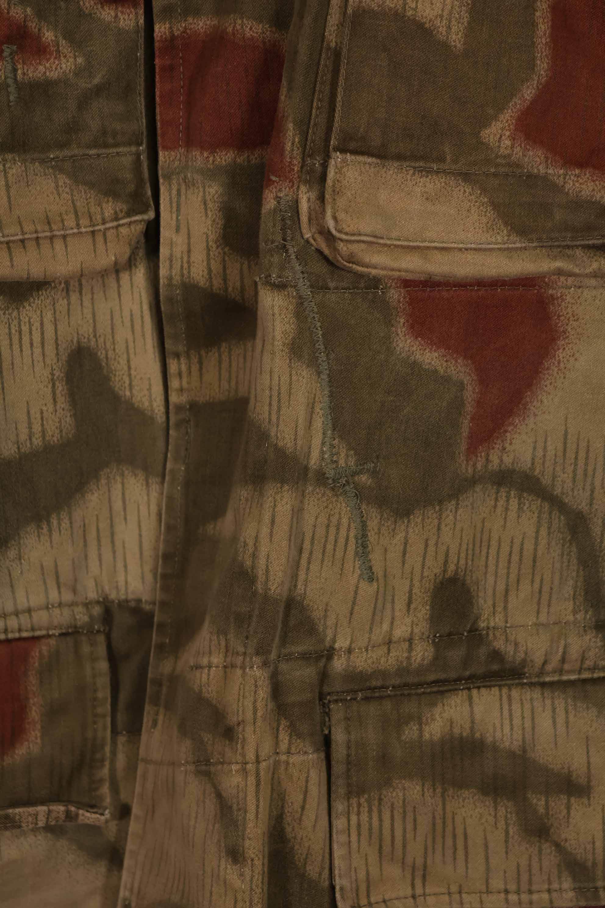 実物 1970年代 西ドイツ軍 国境警備隊 BGS ウォーター迷彩 ジャケット 中古品