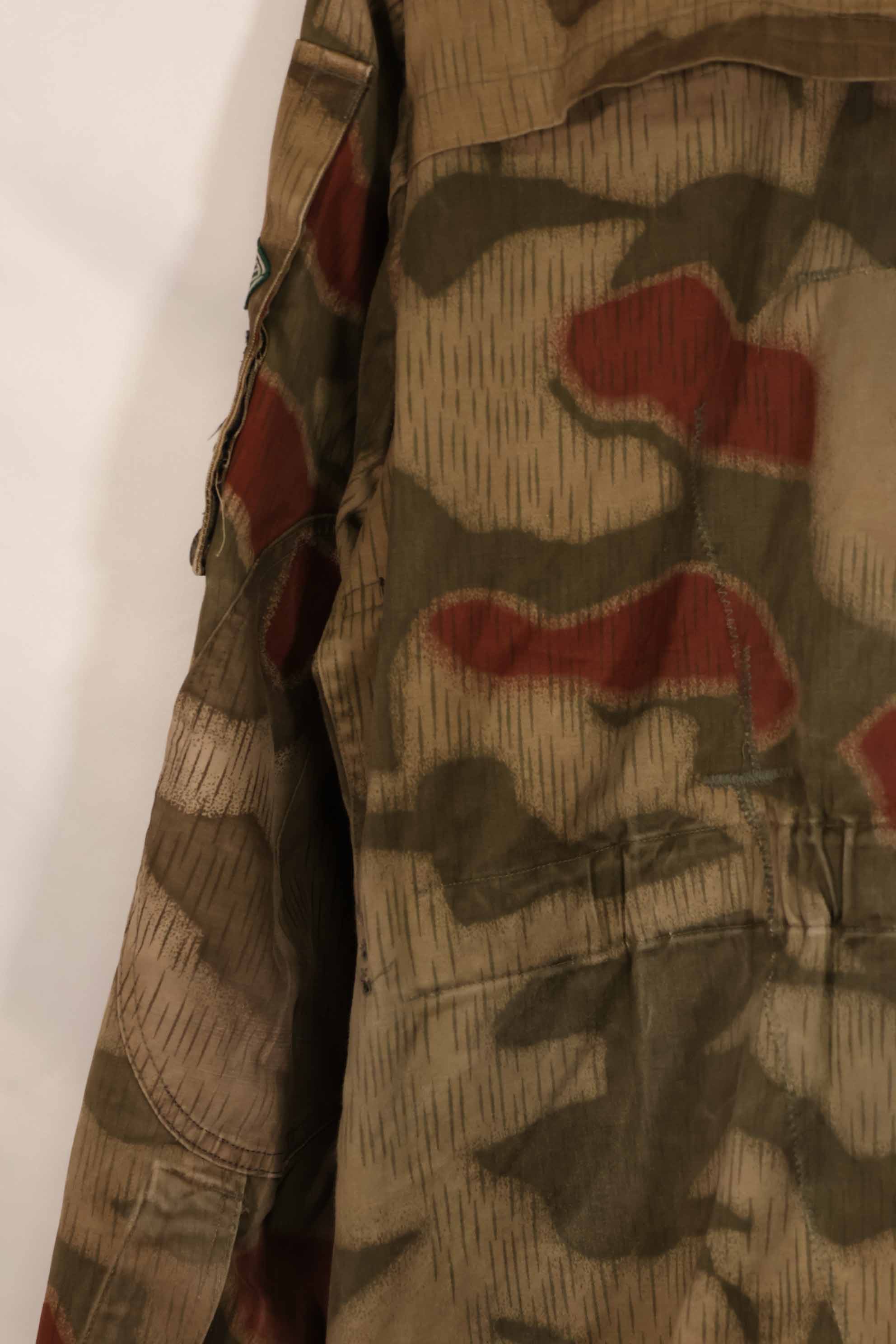 実物 1970年代 西ドイツ軍 国境警備隊 BGS ウォーター迷彩 ジャケット 中古品