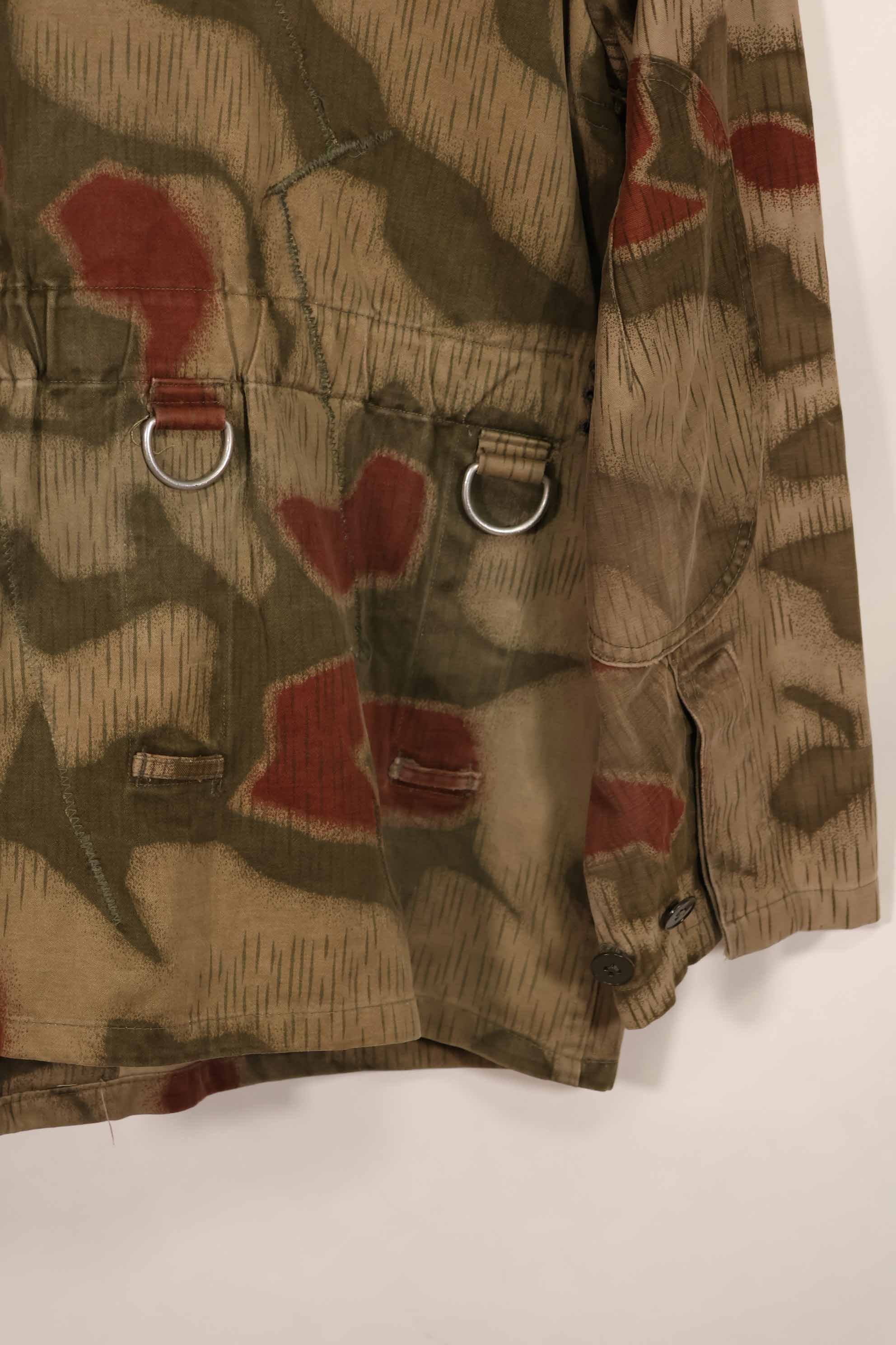 実物 1970年代 西ドイツ軍 国境警備隊 BGS ウォーター迷彩 ジャケット 中古品