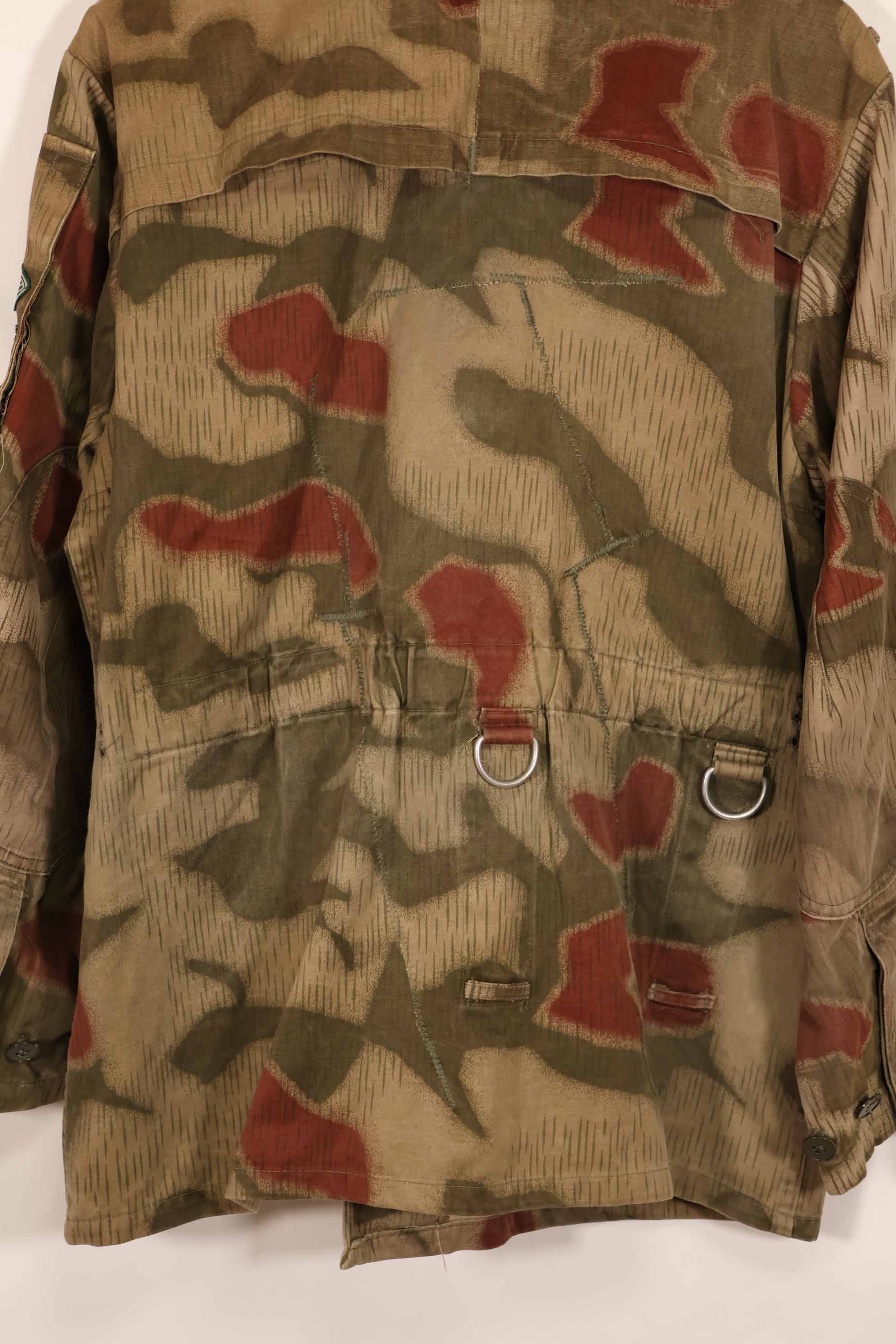 実物 1970年代 西ドイツ軍 国境警備隊 BGS ウォーター迷彩 ジャケット 中古品