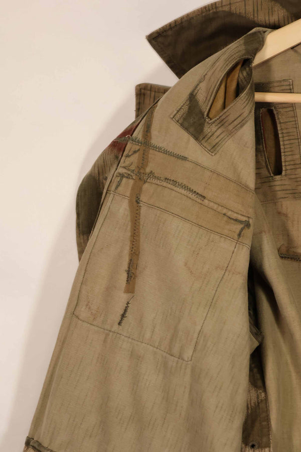 実物 1970年代 西ドイツ軍 国境警備隊 BGS ウォーター迷彩 ジャケット 中古品