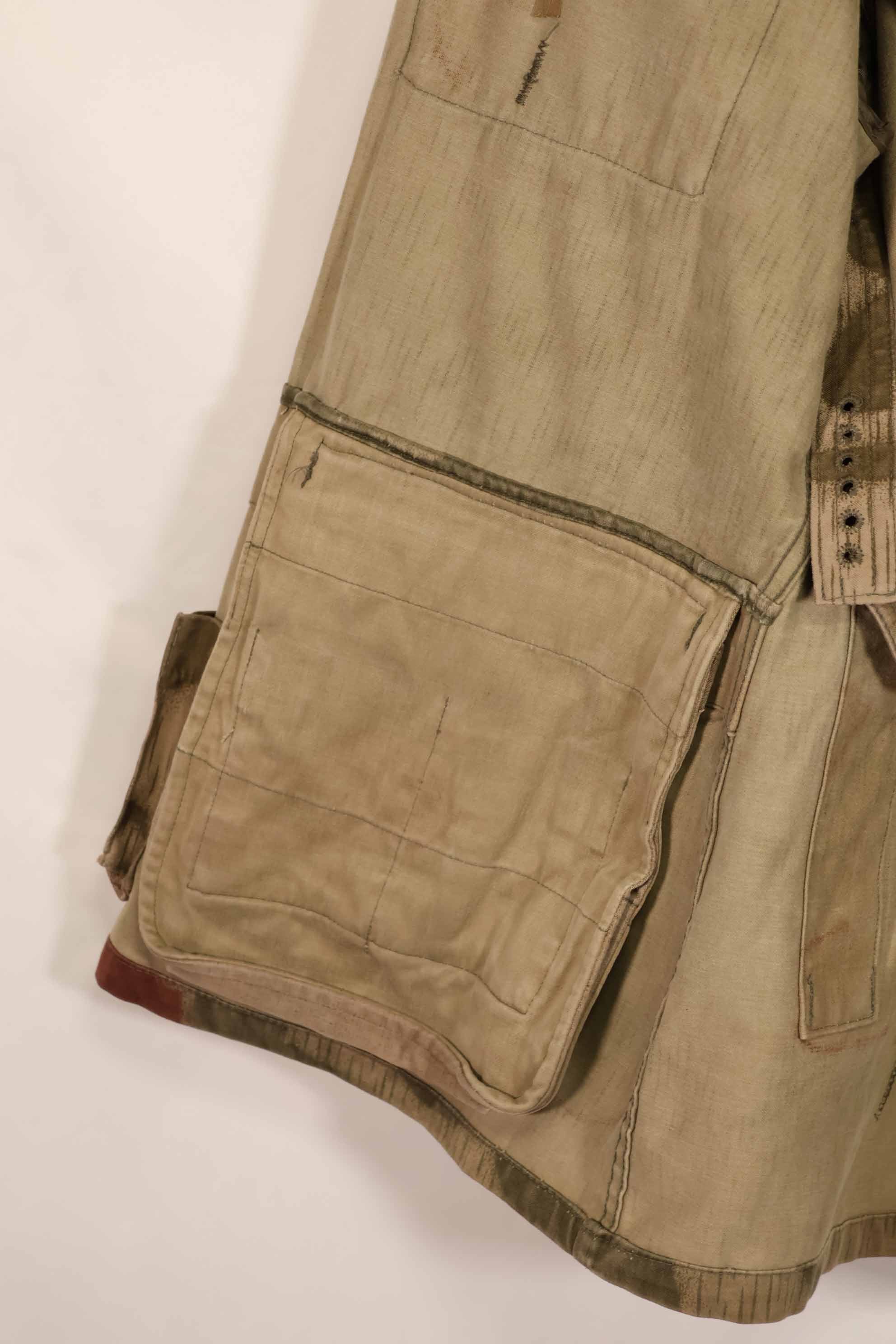 実物 1970年代 西ドイツ軍 国境警備隊 BGS ウォーター迷彩 ジャケット 中古品