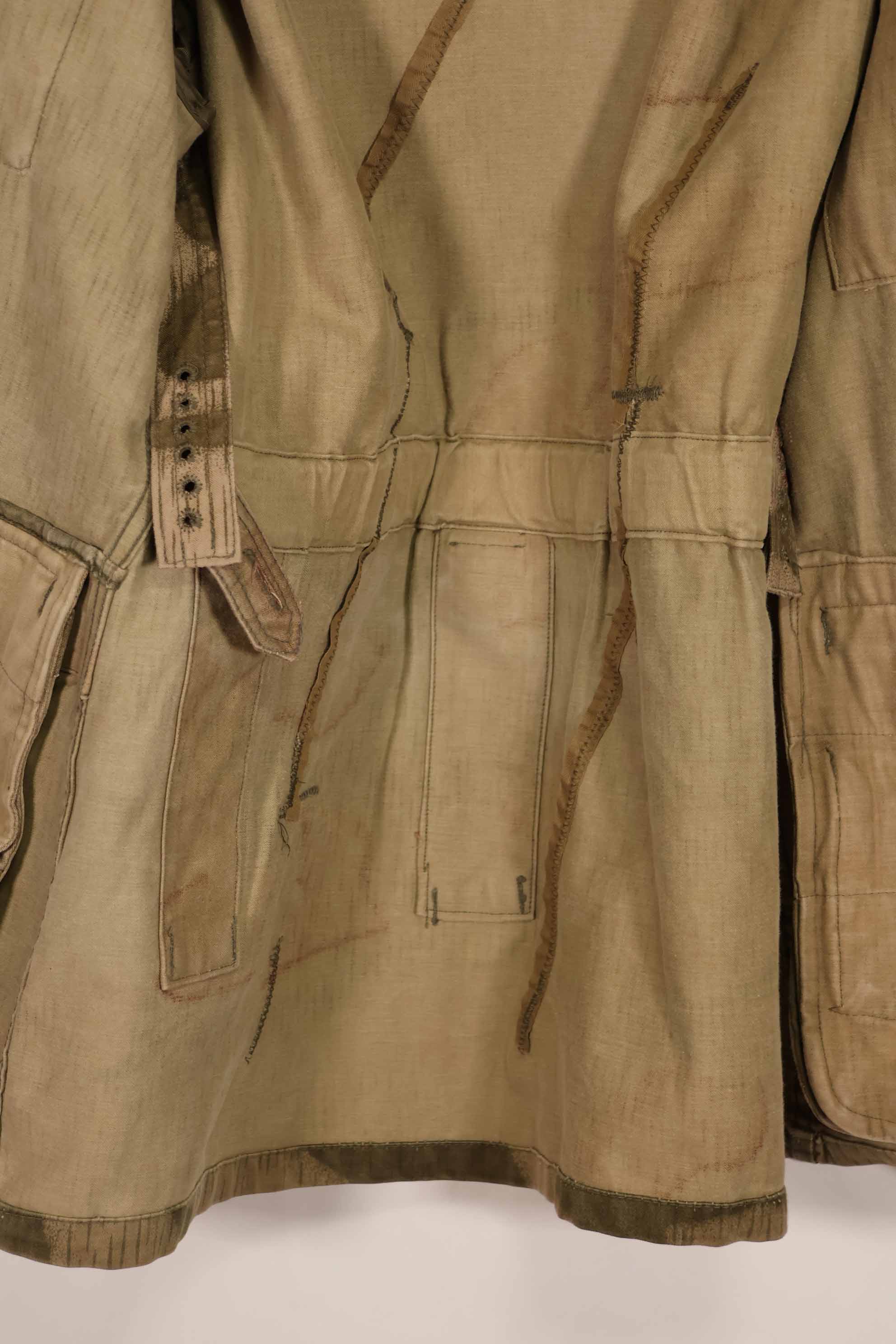 実物 1970年代 西ドイツ軍 国境警備隊 BGS ウォーター迷彩 ジャケット 中古品