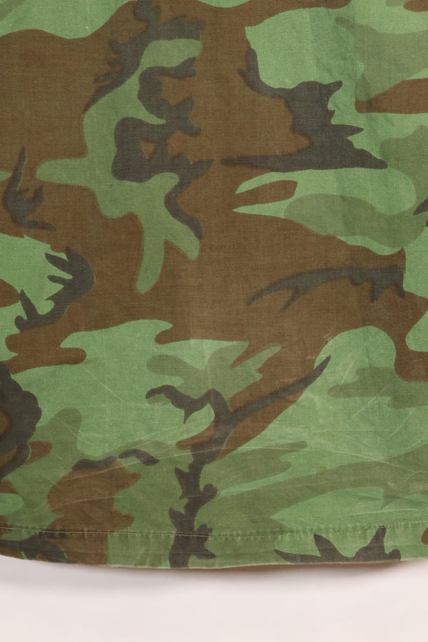1960年代 ポップリン製 ARVN リーフ迷彩 シャツ 薄手生地 レア品 中古品