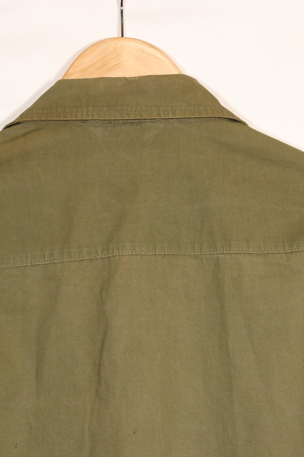 1966年〜67年 S-R 3rd Model ジャングルファティーグ ジャケット MACV 医官 パッチ初付 中古品