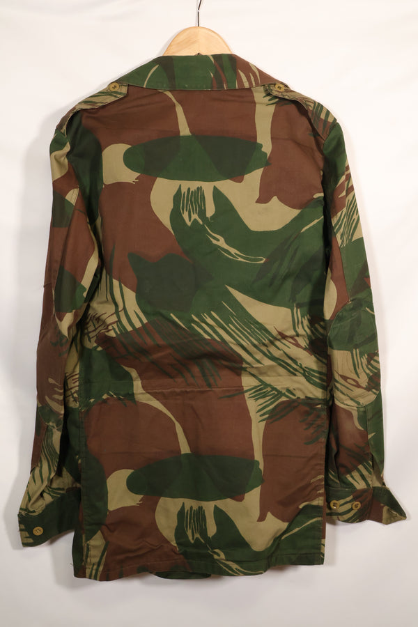 実物 ローデシア軍 ローデシア迷彩 4つポケット ジャケット 退色あり 中古品