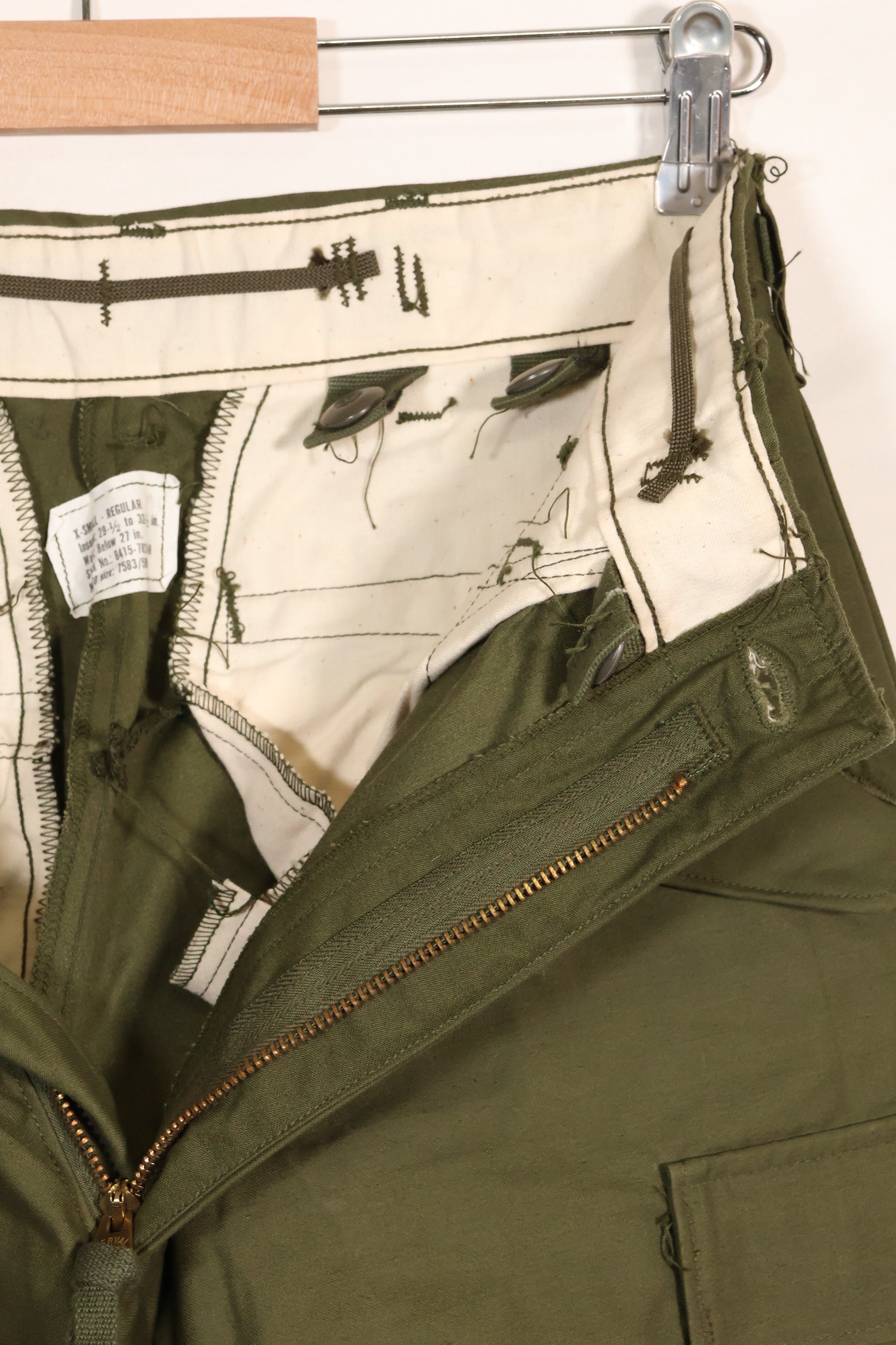 1974年製 X-S-R デッドストック M65 フィールドパンツ 未使用品