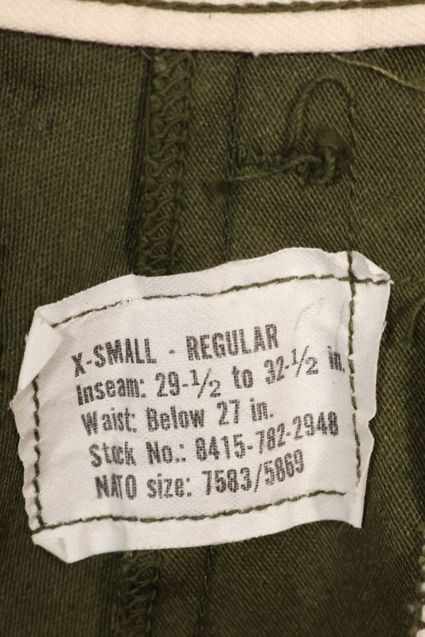 1974年製 X-S-R デッドストック M65 フィールドパンツ 未使用品