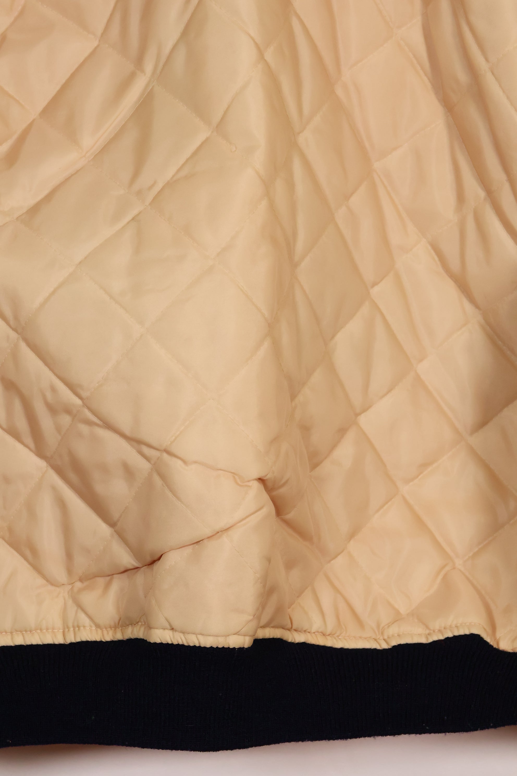 1970年代 日本製 Japan Jacket 中古品 スカジャン 赤白 当時の再現品 修繕あり