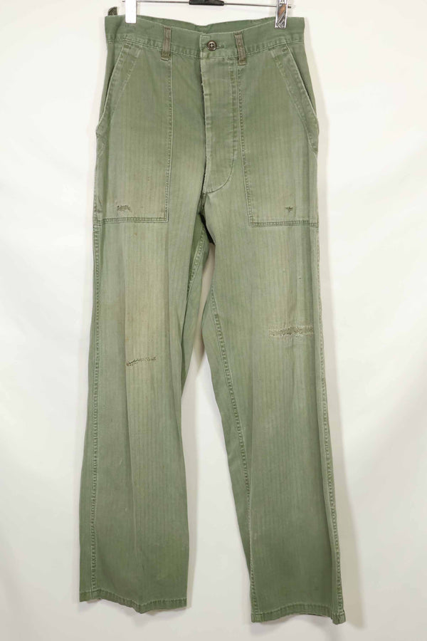 1950年代 USMC HBT P41カット ユーティリティパンツ 朝鮮戦争 中古品