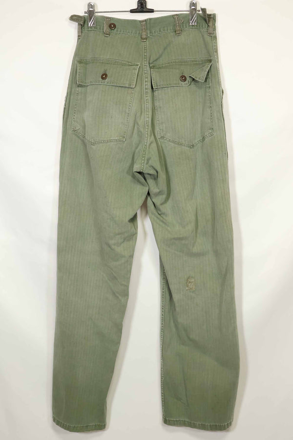 1950年代 USMC HBT P41カット ユーティリティパンツ 朝鮮戦争 中古品