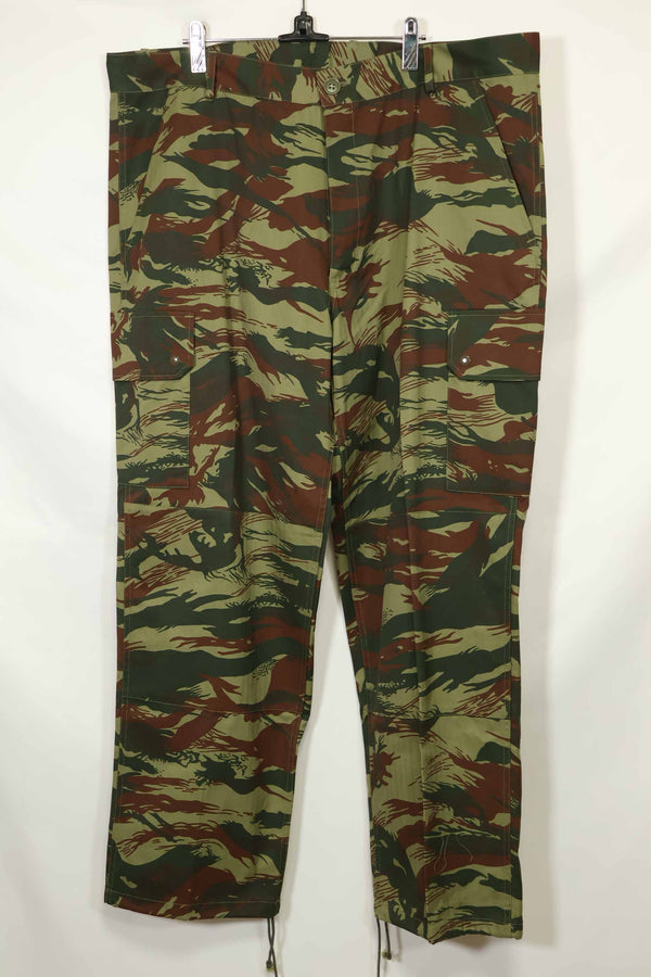 1980年代 フランス軍 リザード迷彩 フィールドパンツ 未使用品