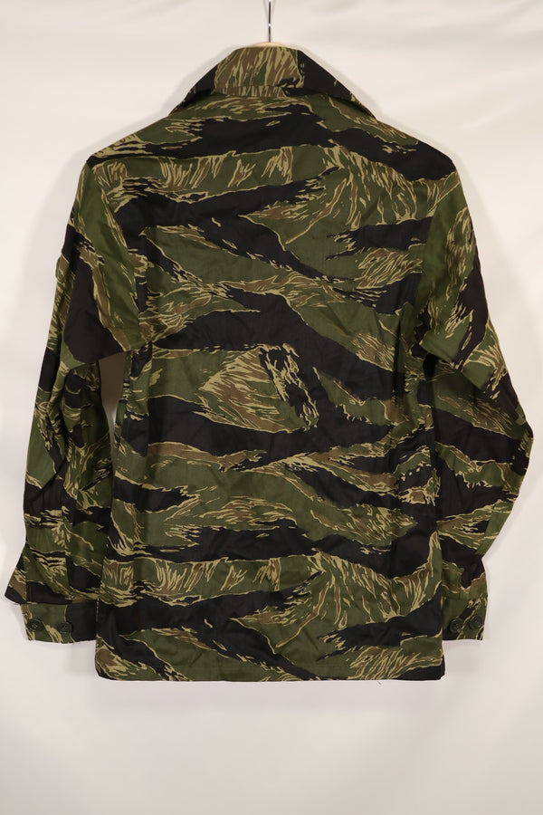 実物 デッドストック 沖縄タイガー タイガーストライプ USカットシャツ US-S 紙タグ有 日本本土縫製 B