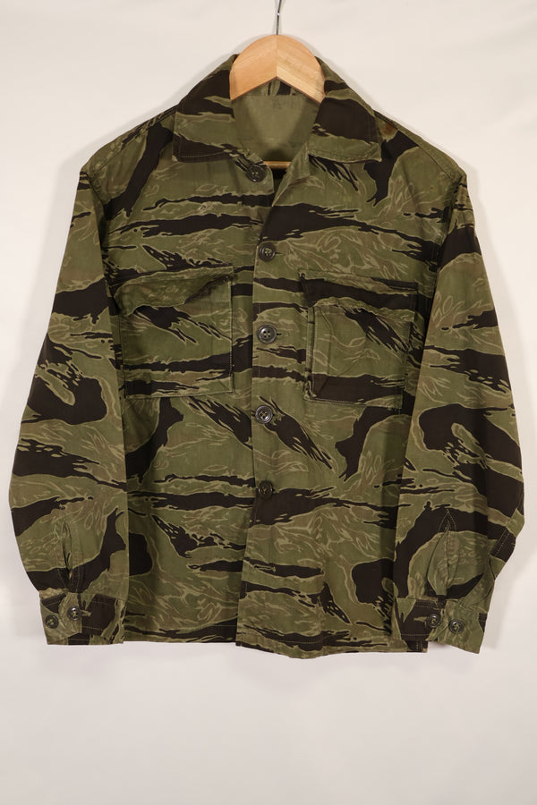 実物 クラシックパターン タイガーストライプ シャツ Asian Cut 中古品