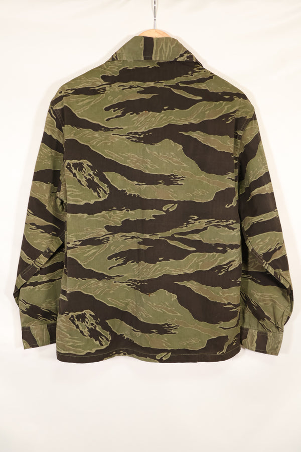 実物 クラシックパターン タイガーストライプ シャツ Asian Cut 中古品