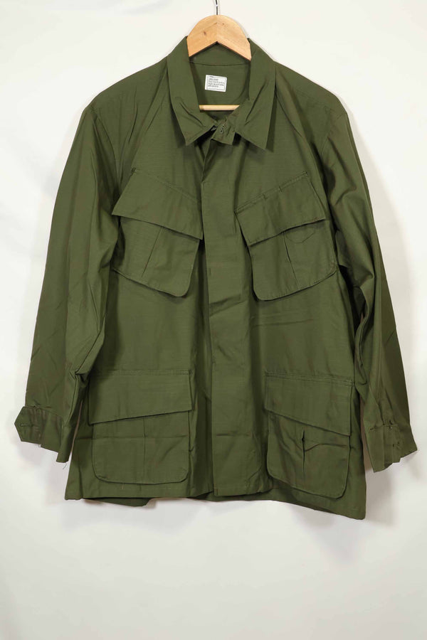 เสื้อแจ็คเก็ต Jungle Fatigue รุ่นที่ 4 ของ Deadstock ปี 1969 ของแท้ ไซส์ L ไซส์ E