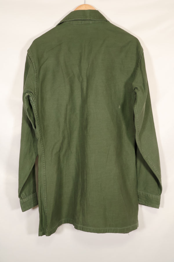 เสื้อเชิ้ต Green Beret OG-107 Utility ของแท้ ผลิตในโอกินาว่า ปี 1968 พร้อมป้าย SSI มือสอง