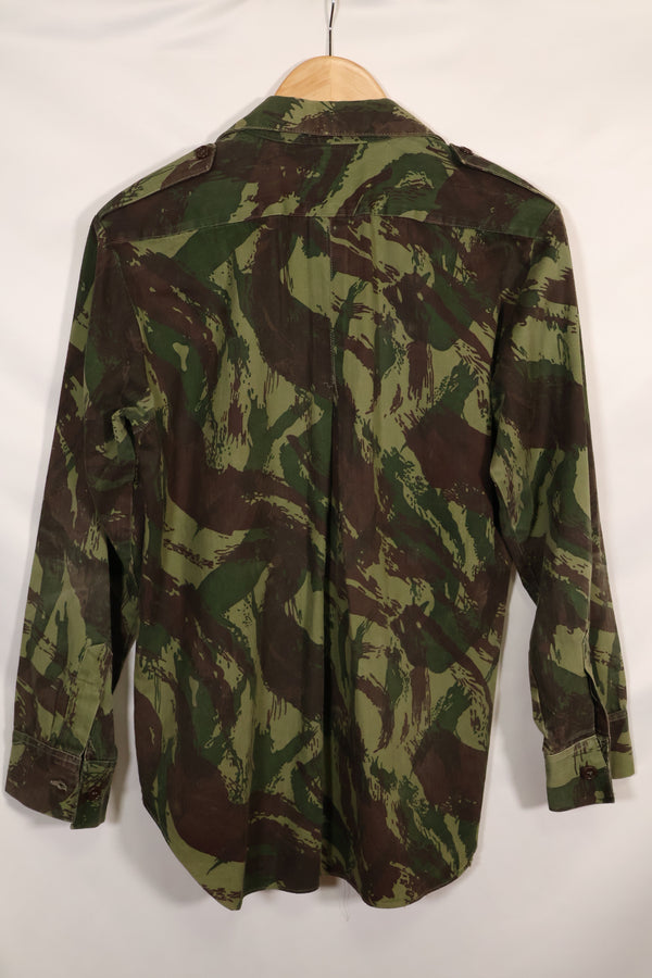 1960年代〜70年代 ポルトガル軍 リザード迷彩 コンバットシャツ 中古品