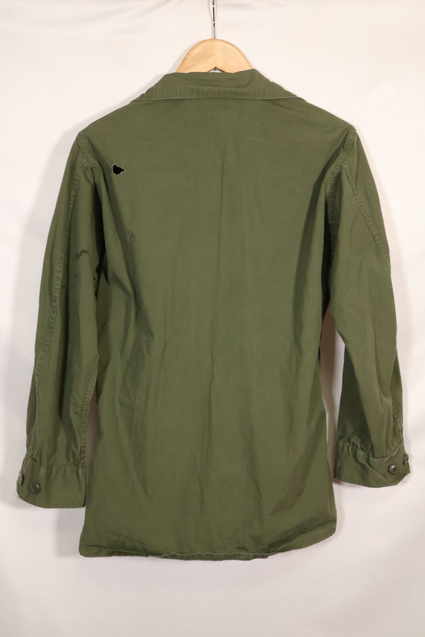 เสื้อแจ็คเก็ต Jungle Fatigue รุ่น SR 2nd Model ประมาณปี 1966-67 (ไม่มี Epaulettes) - มือสอง