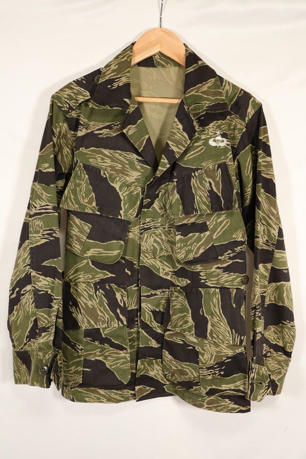 เสื้อแจ็คเก็ตลายเสือโอกินาว่าแท้ ลายเสือลายเสือ Jungle Fatigue มือสอง