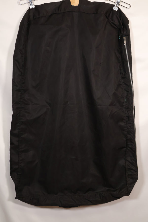 1960年代 個人調達品 戦闘機パイロット フライトジャケット&制服用 スーツバッグ 刺繍入 中古品
