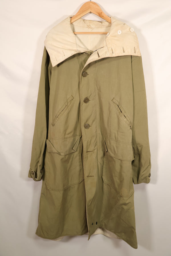 実物 1940年代 アメリカ陸軍 山岳兵 マウンテンパーカー リバーシブル 中古品 C