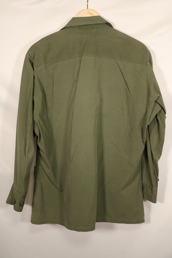 実物 1966年〜67年製 3rd Model ジャングルファティーグ ジャケット M-S USAF 初付け 中古品
