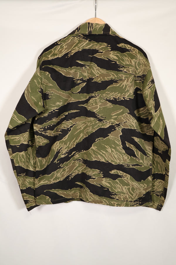 เสื้อเชิ้ตลายเสือ Okinawa Tiger ของแท้ ตัดเย็บตามสั่ง มือสอง