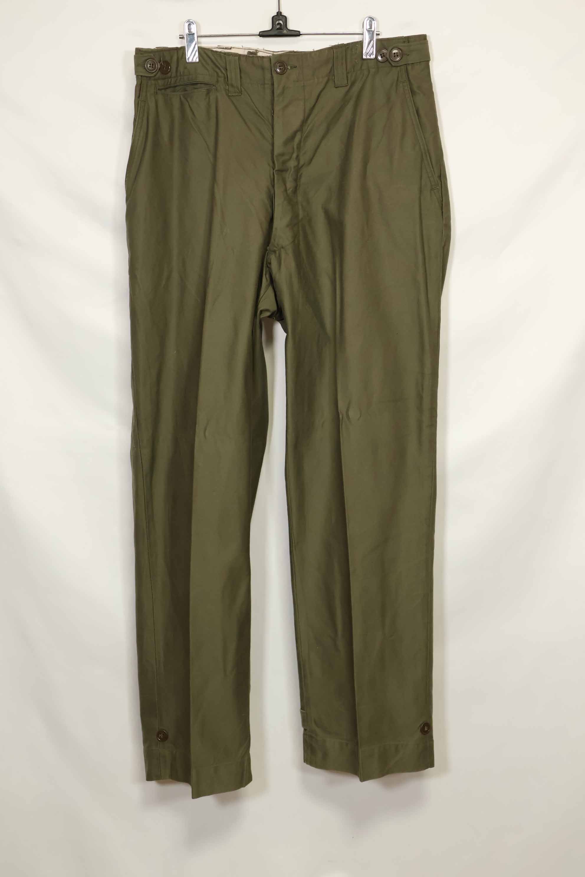 1940年代〜50年代 アメリカ軍 M45 コットン製 フィールドパンツ 未使用に近い