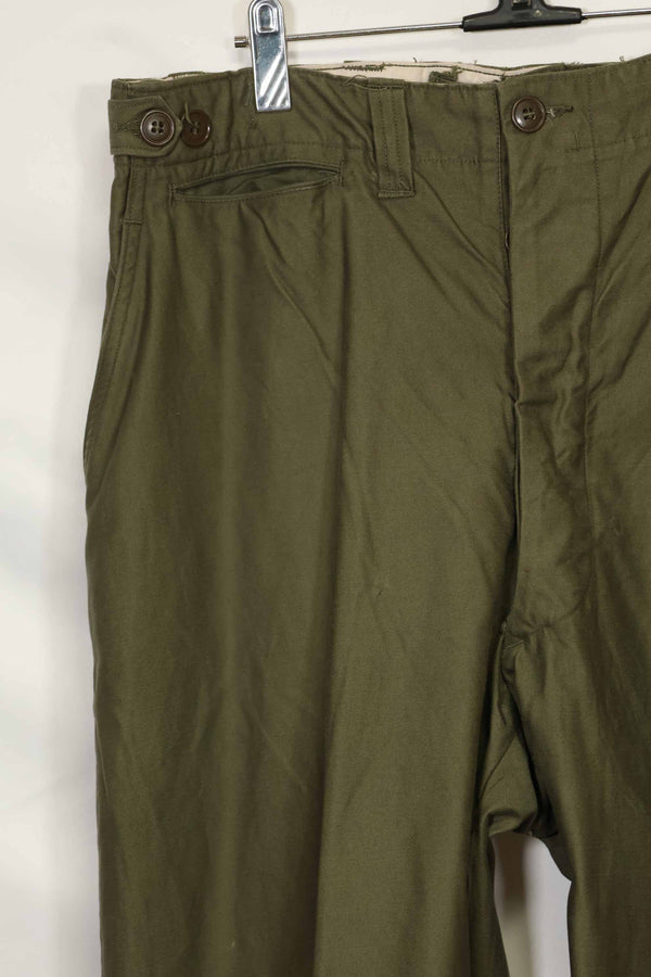 1940年代〜50年代 アメリカ軍 M45 コットン製 フィールドパンツ 未使用に近い