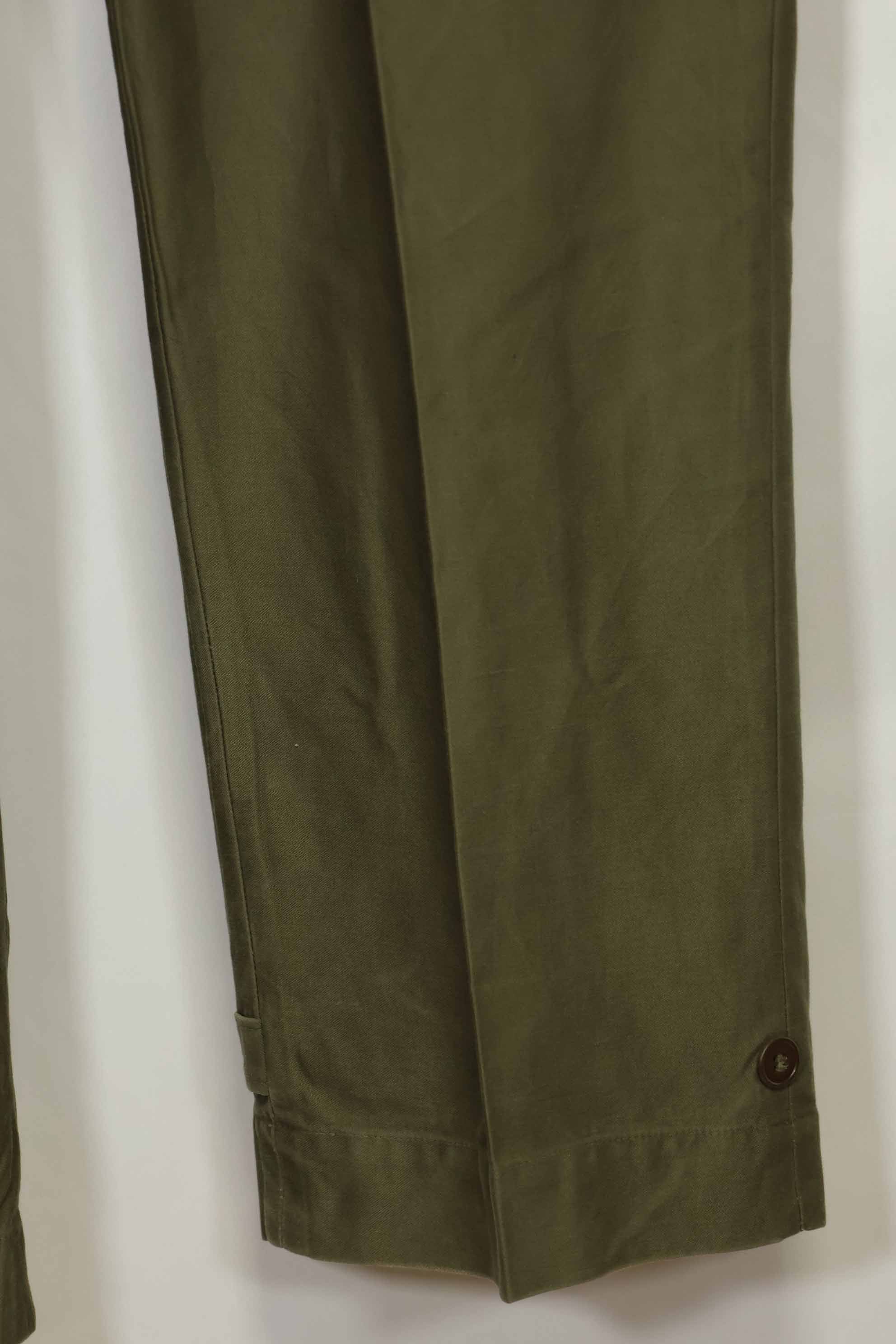 1940年代〜50年代 アメリカ軍 M45 コットン製 フィールドパンツ 未使用に近い