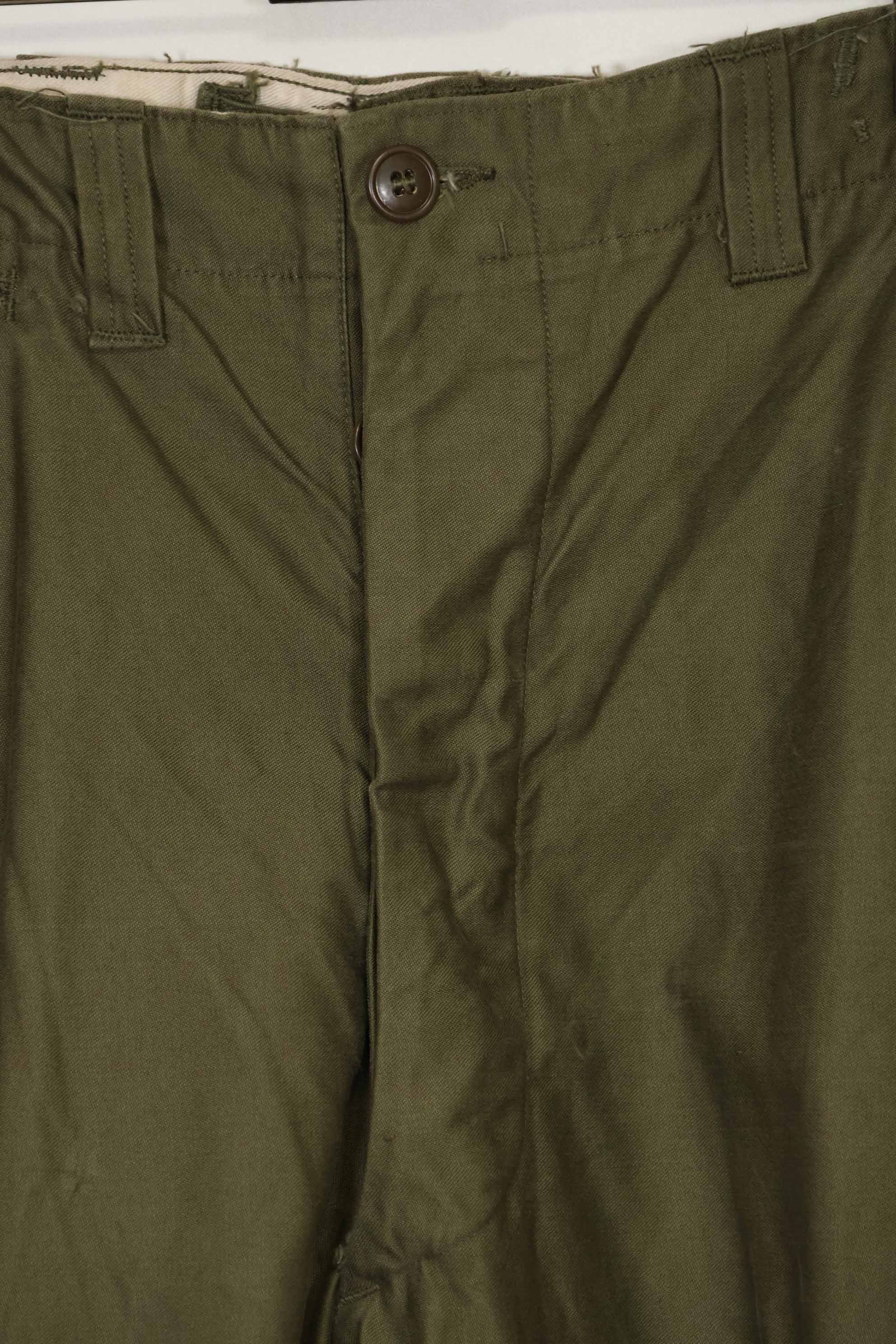 1940年代〜50年代 アメリカ軍 M45 コットン製 フィールドパンツ 未使用に近い