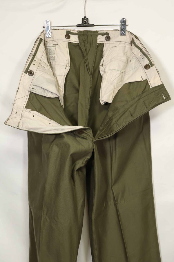 1940年代〜50年代 アメリカ軍 M45 コットン製 フィールドパンツ 未使用に近い