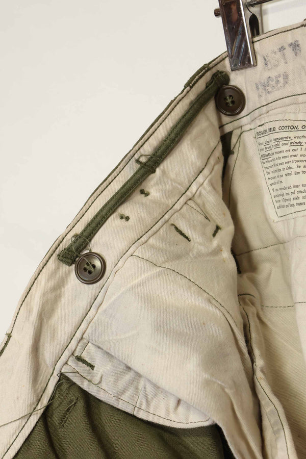 1940年代〜50年代 アメリカ軍 M45 コットン製 フィールドパンツ 未使用に近い