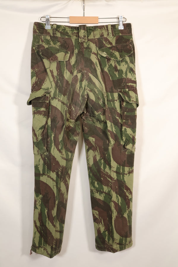 1960年代〜70年代 ポルトガル軍 リザード迷彩 カーゴパンツ 中古品
