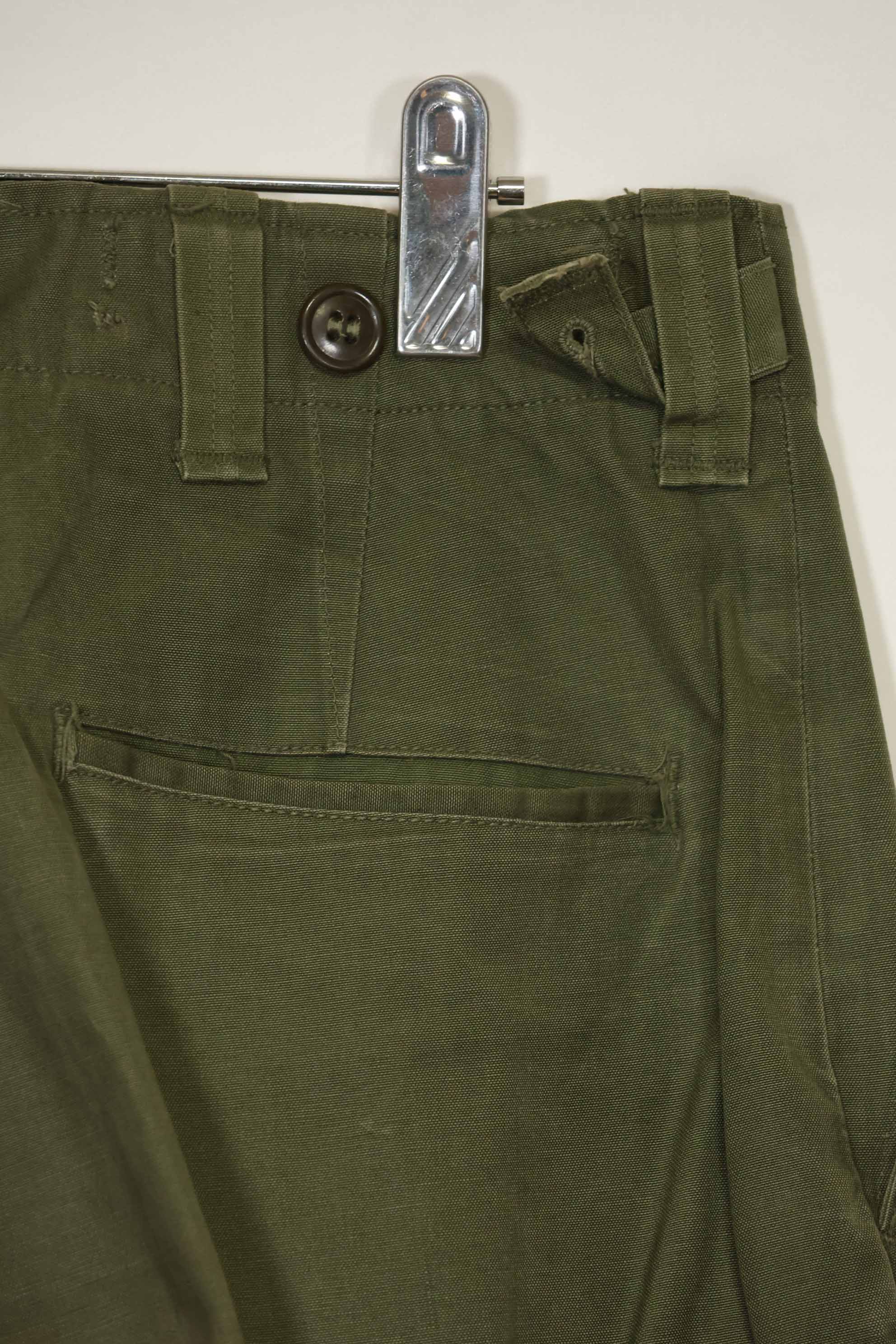1940年代〜50年代 アメリカ軍 M45 コットン製 フィールドパンツ カーゴポケット改造 空挺使用 中古品 B