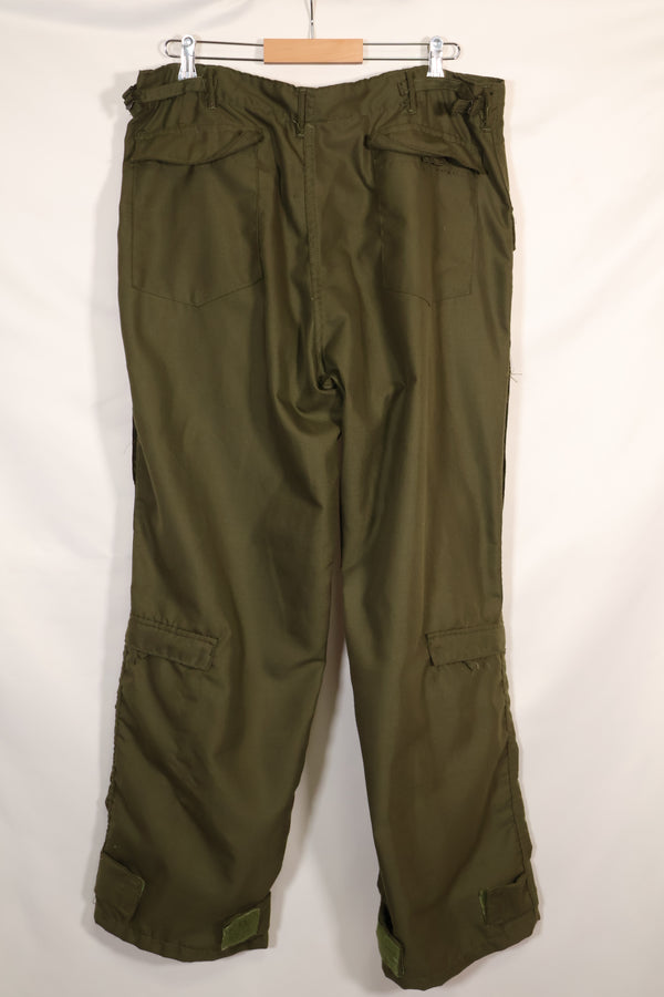 กางเกงนักบิน NOMEX XLL สัญญาปี 1970 แทบไม่ได้ใช้