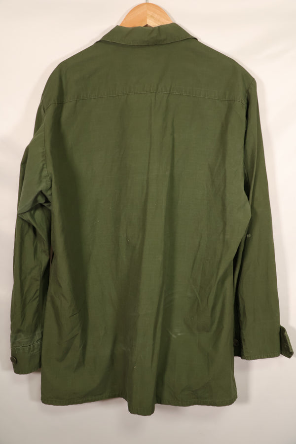 実物 1970年製 4th Model ジャングルファティーグ ジャケット M-R 初付けパッチ 中古品