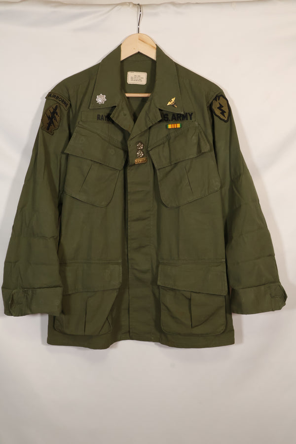 1969年契約 マーサ・レイ着用 4th Model ジャングルファティーグ ジャケット 遺族放出品
