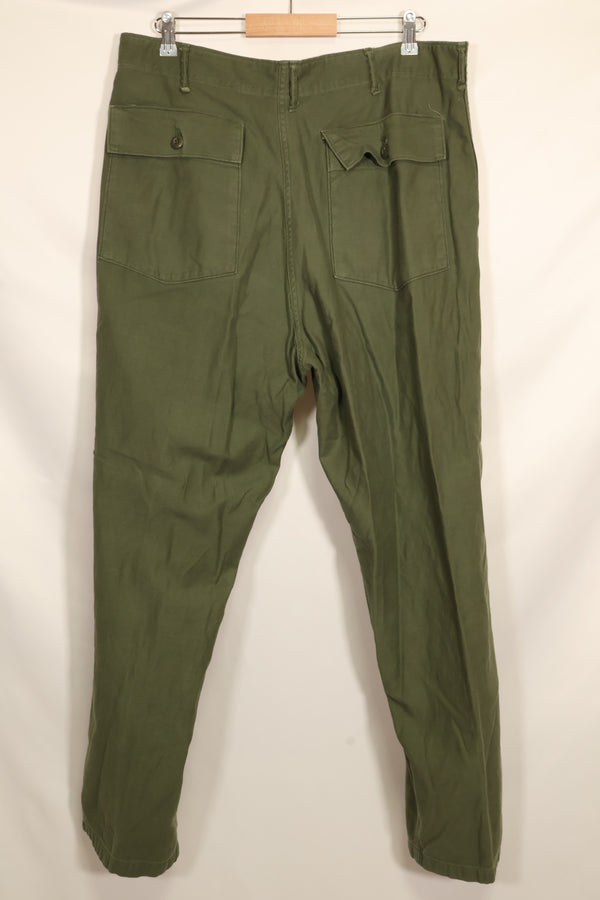 1972年会計 TYPE 3 40 x 33 アメリカ軍 OG-107 ユーティリティパンツ ベイカーパンツ 中古品  C